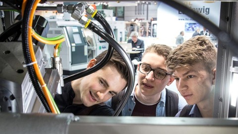 Messeimpressionen Intec - Internationale Fachmesse für Werkzeugmaschinen, Fertigungs- und Automatisierungstechnik