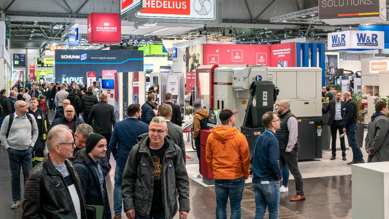 Messeimpressionen Intec - Internationale Fachmesse für Werkzeugmaschinen, Fertigungs- und Automatisierungstechnik