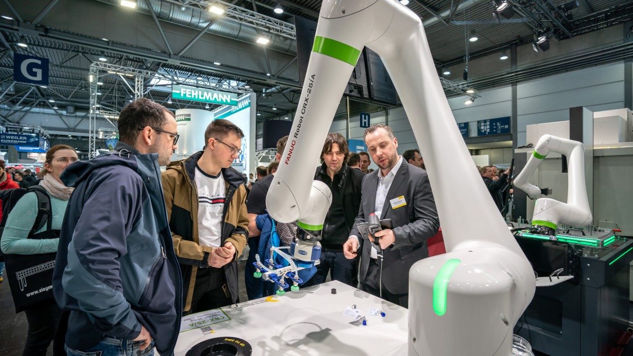 Messeimpressionen Intec - Internationale Fachmesse für Werkzeugmaschinen, Fertigungs- und Automatisierungstechnik